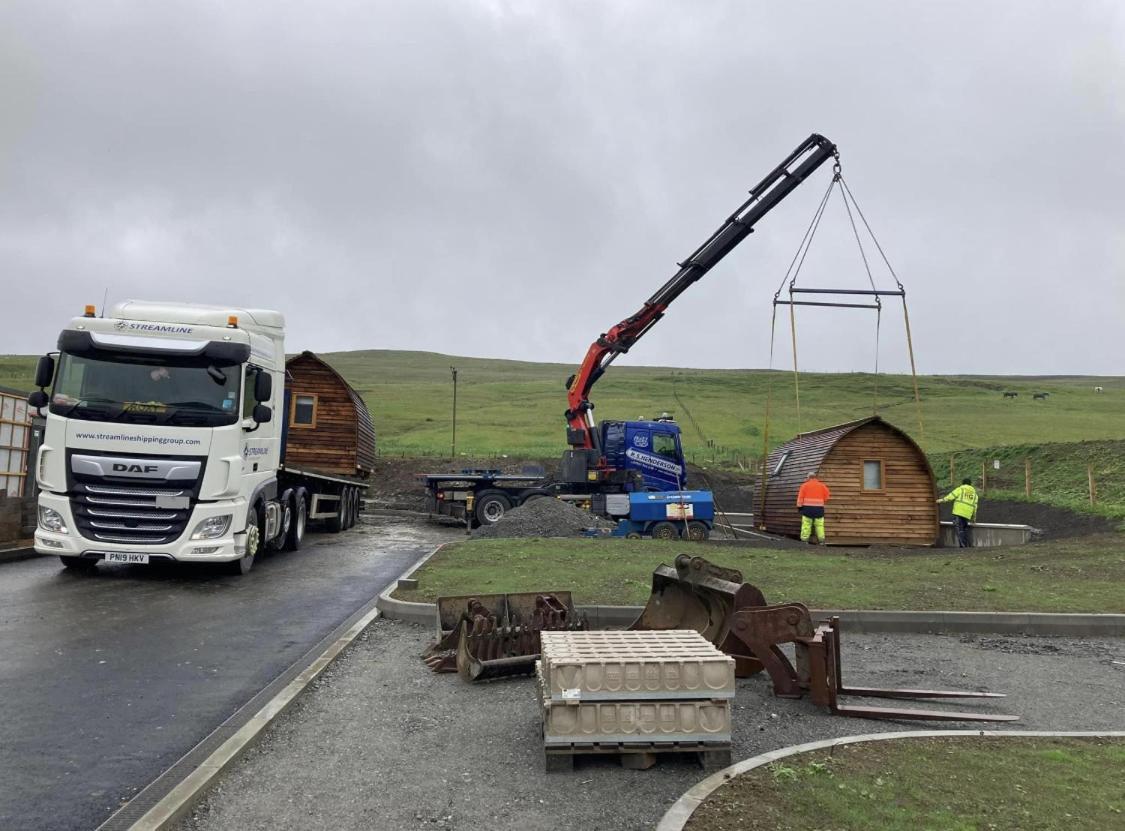 Scalloway Caravan Park 外观 照片